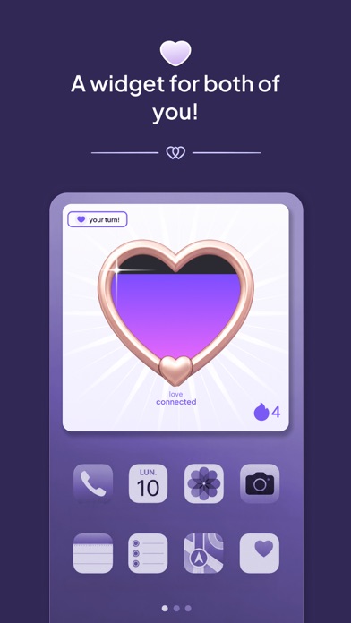 Love Widget - widget de casal na tela inicial do iPhone